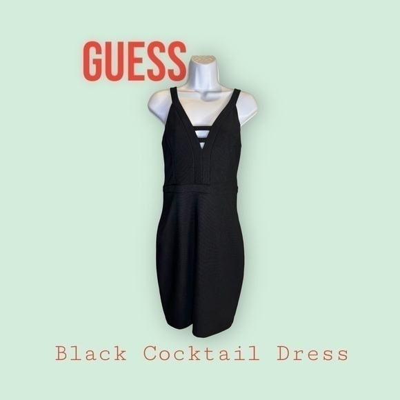 Guess Dresses & Skirts - Black Guess cocktail dress 👗 Size 4